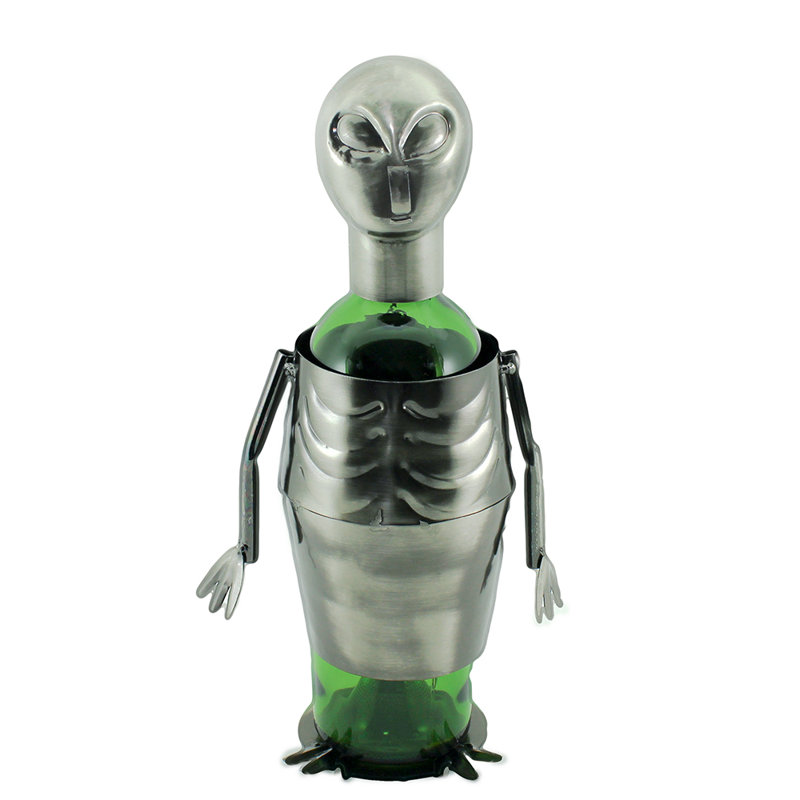 Support à vin de table 1 bouteille Maude UFO Alien