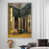 White Floater Framed