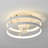 Gurley 13" Oscillating Flush Mount LED Ceiling Fan with Remote