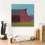 Toile épique Graffiti «Rustic Hayven 2» par Carol Young, 18 po x 18 po
