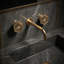 Bellagio Luxury 3-hole Wall Mount Bathroom Faucet-48782630