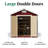 Classic Gable Outdoor Wood Storage Shed-884384756-881361704