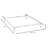 Julian Twin or Full Bed Frame with Space-Saving Design