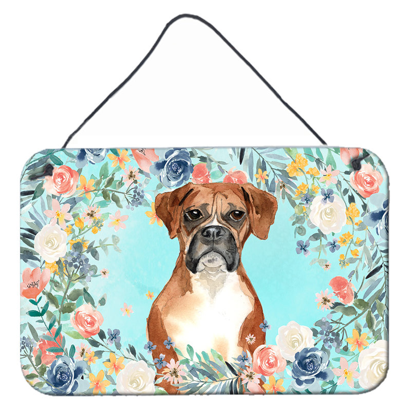 Traditional Landscape & Nature Wall Decor on Metal, Boxer