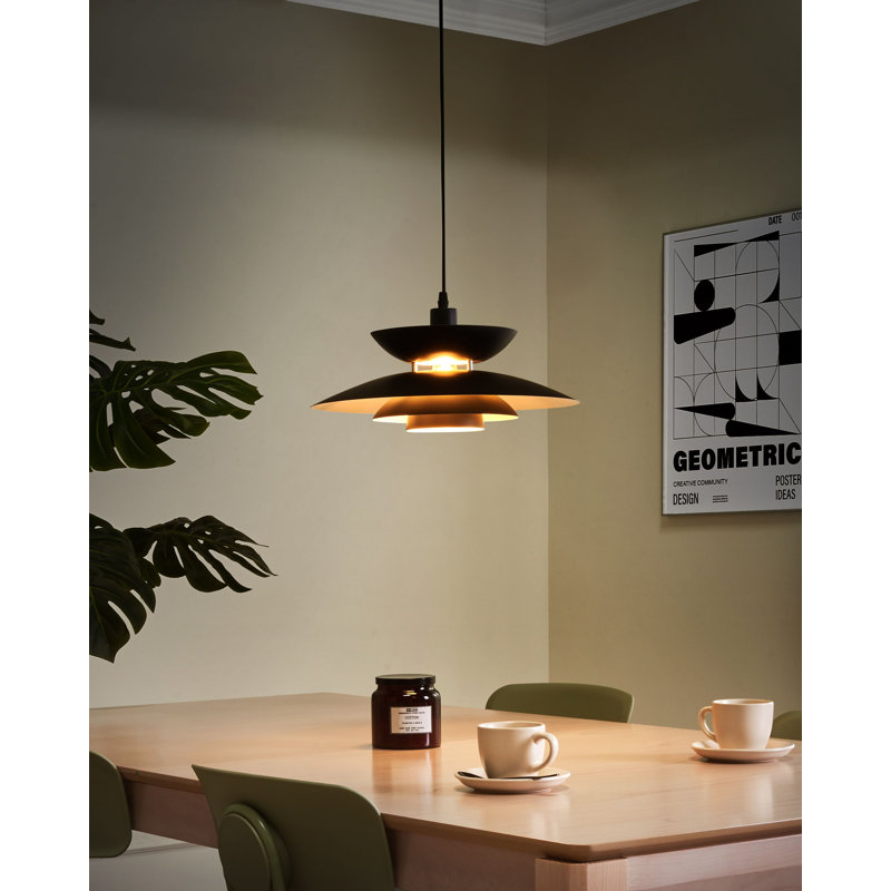 1 - Light Copper Cylinder Pendant