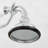 Telephone Style Wall Mounted Tub Faucet with Porcelain Lever Handles-91668772