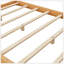 Grand lit plateforme à baldaquin avec pieds de soutien-966526048-952273804