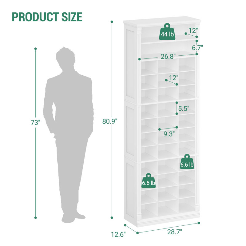 13 Tiers Shoe Storage Cabinet