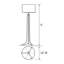 Lampe de plancher 72 po forma-676157146-676157147-676157150