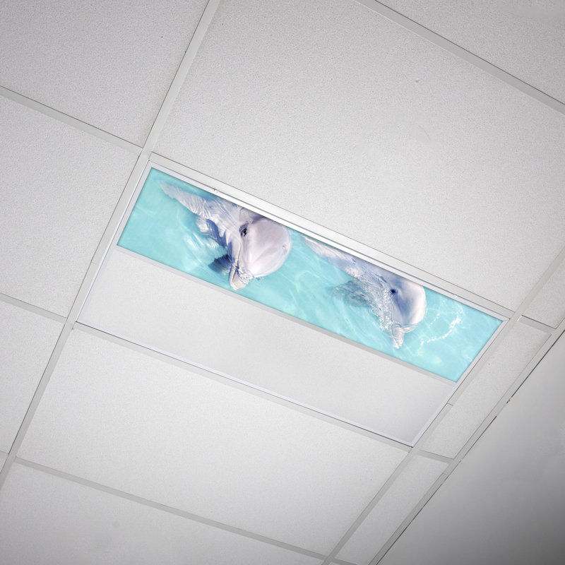Couvre-lumière décoratif flexible océan