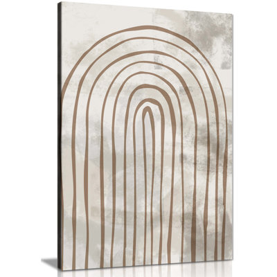 Arch Line - Wrapped Canvas Print
