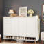 Shoe Storage Cabinet, Accent Cabinet, Storage Cabinet With 1 Drawer-2084509456