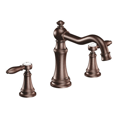 Weymouth Double Handle Deck Mounted Roman Tub Faucet Trim