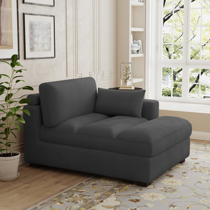 Stoneville Chaise Lounge, Grey