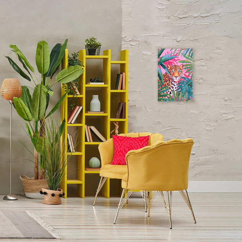 «Wild At Heart Leopard» par Andrea Haase, H 24 po x l 16 po