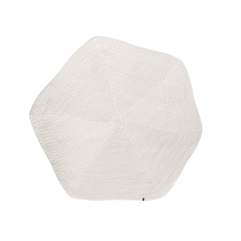Tapis en coton Novelty Capell, Nouveauté 4 pi x 5 pi 11 po