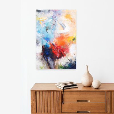 She Dances, cheval contemporain abstrait, art urbain