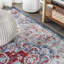 Tapis rouge / bleu marine Blakeley-604990215