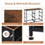 Adenn Steel 80cm W 6 - Drawer Chest of Drawers-522644554