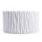 Kyra Modern Coastal MGO Outdoor Coffee Table with Sculptural Wavy Fluted Base