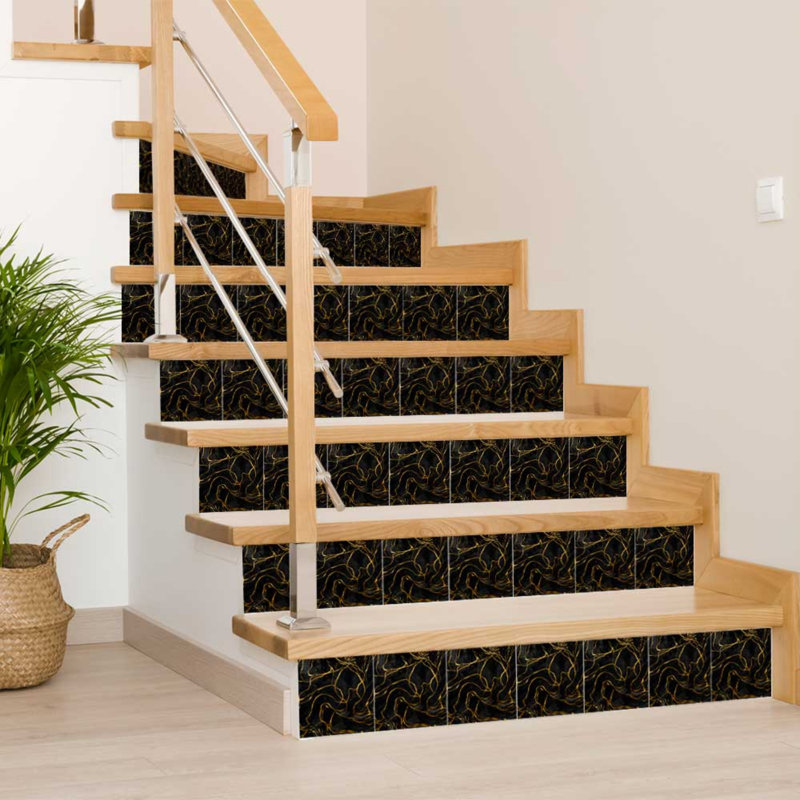 6'' W x 6'' L Vinyl Peel and Stick Mosaic Tile