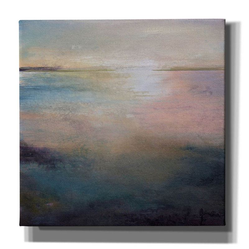 Écoute le silence - Impression sur toile tendue, H 18 po x l 18 po x P 0,75 po