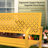 Classic Outdoor Metal Bench(Yellow)-1515521448