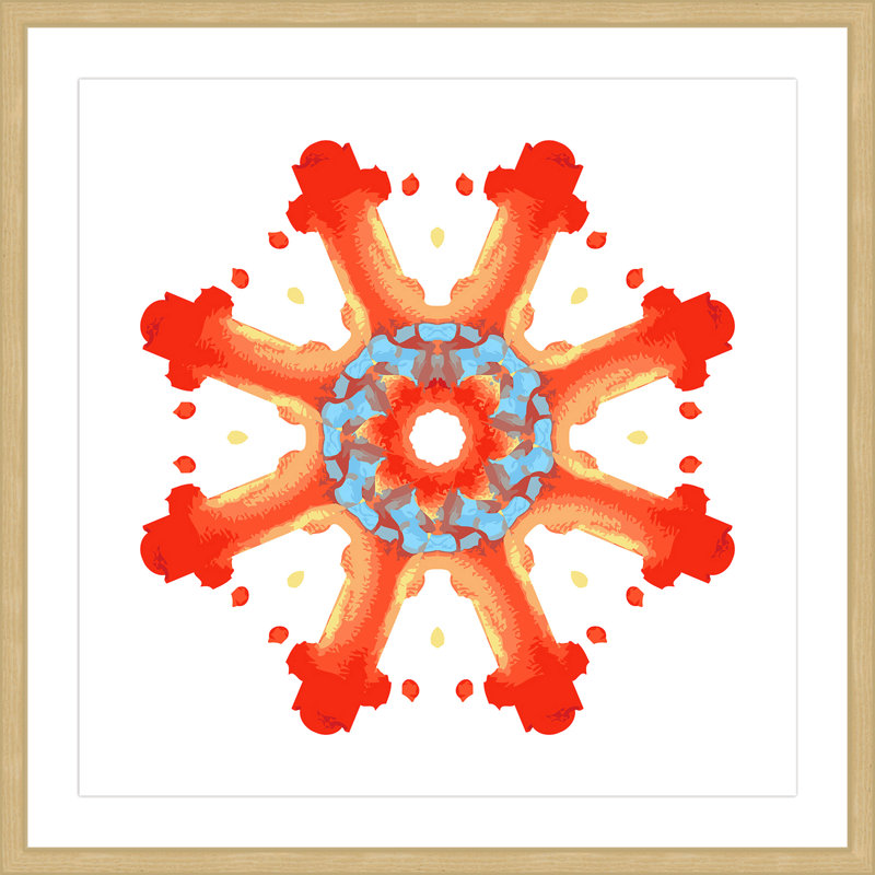 Single Picture Frame Print, 41 x 41cm, Natural
