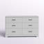Commode double 6 tiroirs 59,53 po Vandi