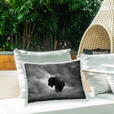 Coussin Cloudy Bison