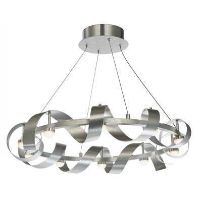 Rolling Hills 10 - Light Dimmable Wagon Wheel Chandelier