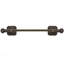 Juliane Grace 24 inches c.c. {approximately} towel bar with 213 Swarovski Clear & Aurore Boreale Crystals with 5/8 smooth center in Chalice-2138135590-2138135608