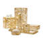 Lydia Gold Soap Dish