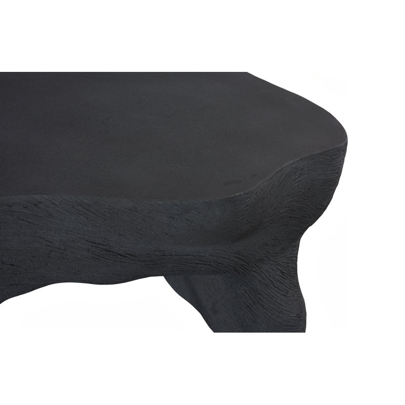 Strata Coffee Table, Charcoal Stone