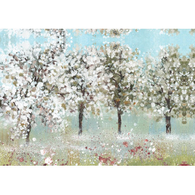 " Bright Spring Trees " Painting Print