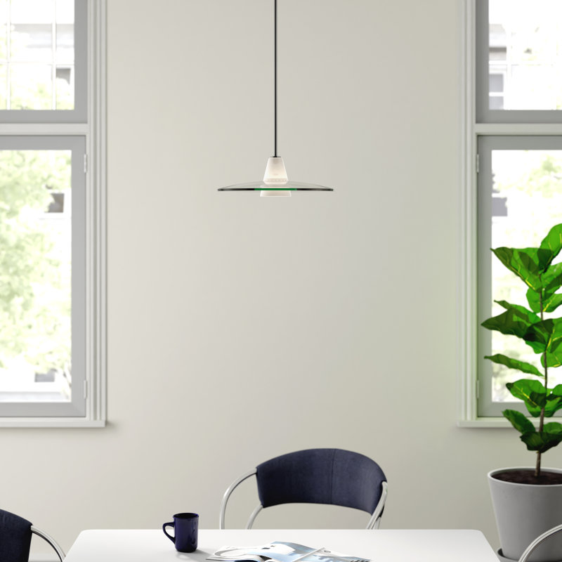 Luminaire suspendu conique à 1 lumière Aymeric