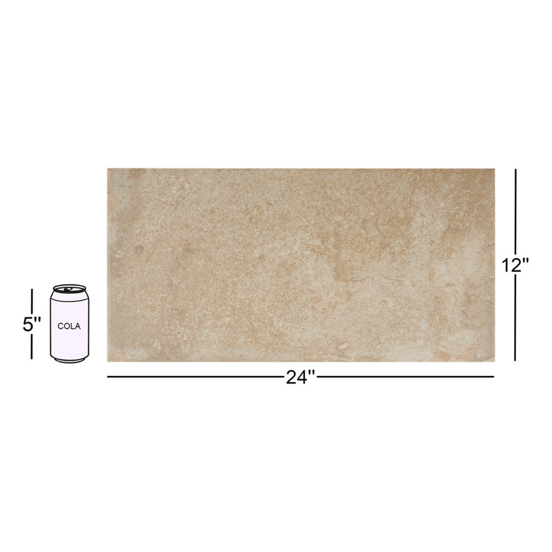 Carreau de porcelaine 12 po x 24 po