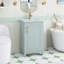 Ensemble de meuble-lavabo autoportant 20 po avec comptoir en céramique 20 po-26917771