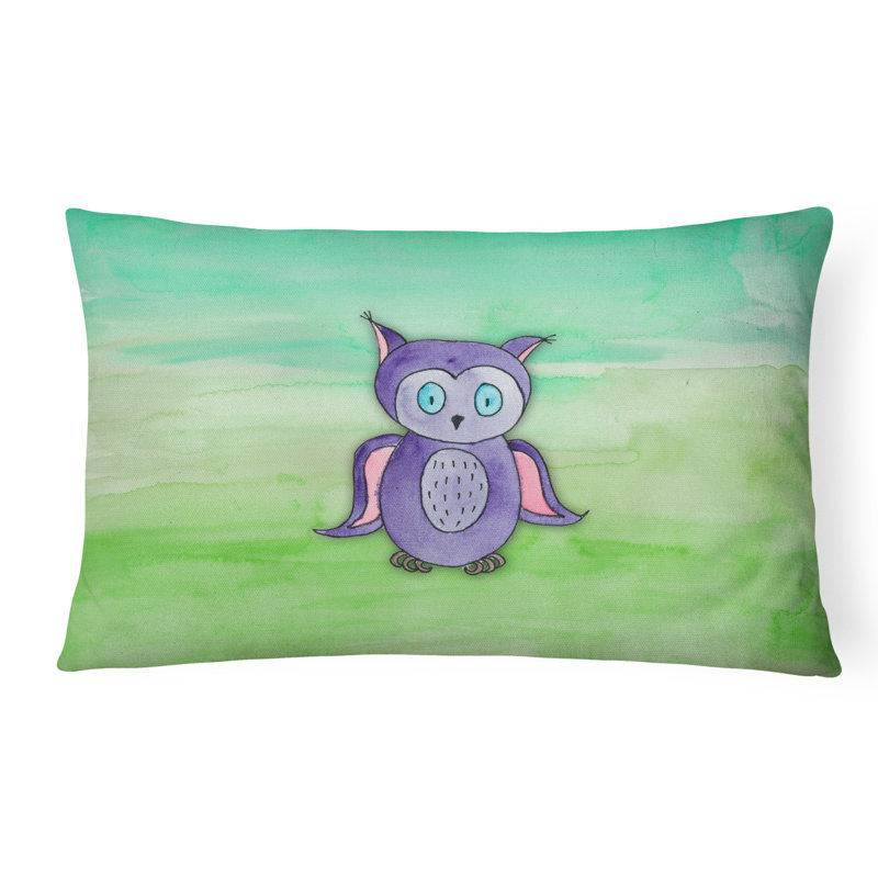  Coussin Owl Watercolor