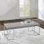 Table basse moderne et contemporaine en chêne naturel