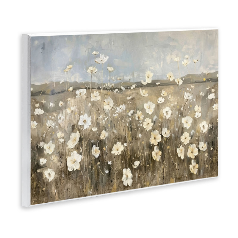 Art mural prairie sauvage par Ramona Murdock, H 13 po x l 19 po