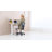 Office Set: Mesh Office Chair And Electric Standing Desk-114530666