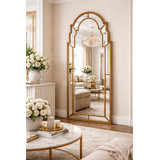 Arch Solid Wood Mirror