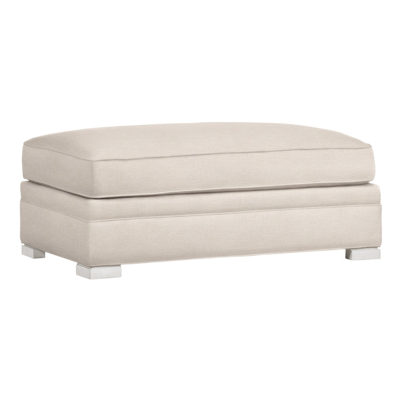 Repose-pieds et demi Nicholas, Casablanca, Perigold somptueux chenille II flanelle 
