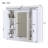 Bathroom Wall Cabinet With Mirror-238489462