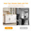 Kitchen Island With 2 Drawers And 2 Doors White-1914116748