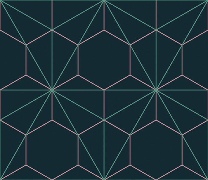 Ans Matte Wallpaper Roll, Blue, 416 x 254cm