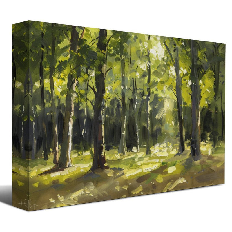 Art mural encadré 16 "x 24" avec cadre en bois, prêt à être accroché, 16×24inch