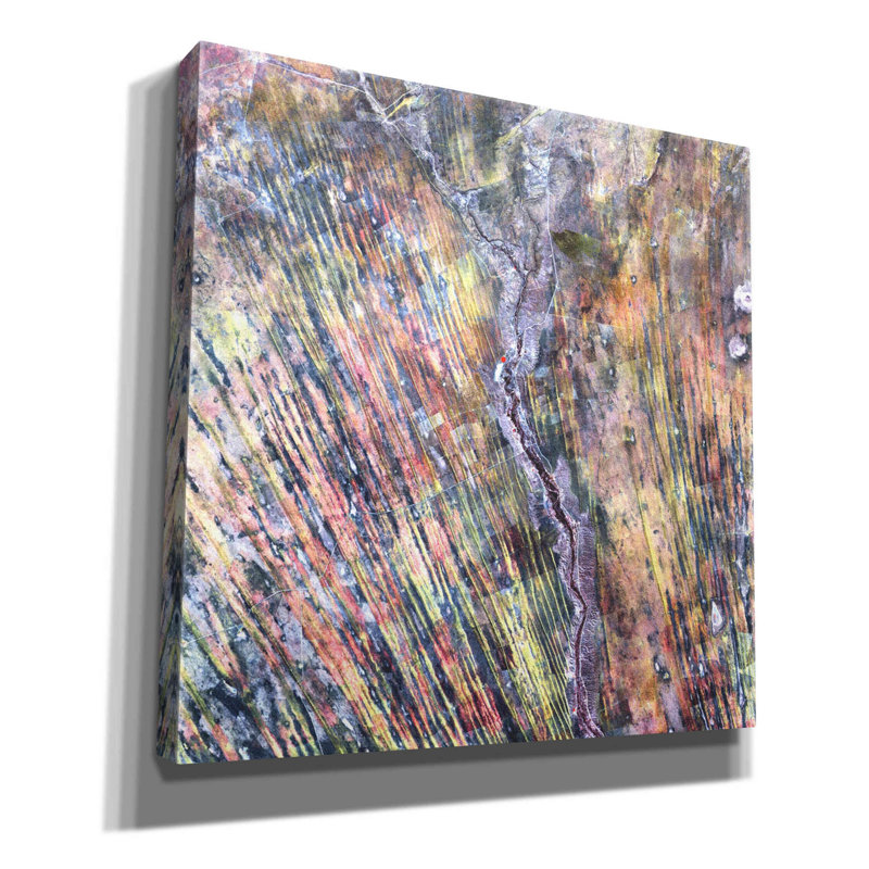 «The Optimist», impression sur toile tendue, H 12 po x l 12 po x P 0,75 po
