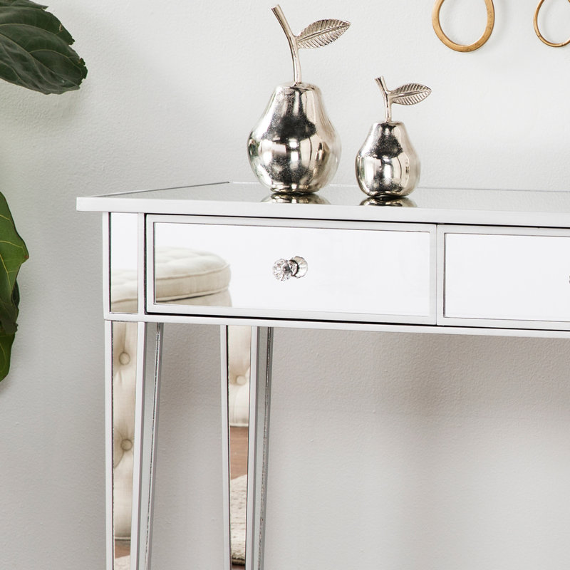 Console à miroir à 2 tiroirs Mirage